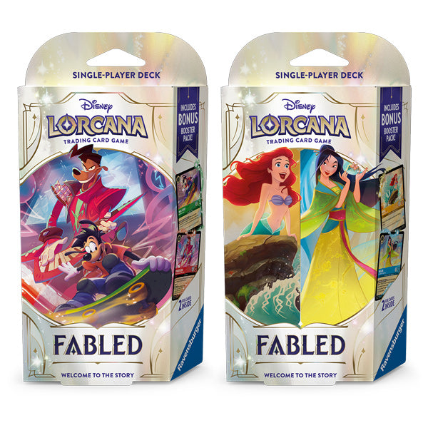Disney Lorcana: Fabled Starter Deck Bundle (Pre-Order)