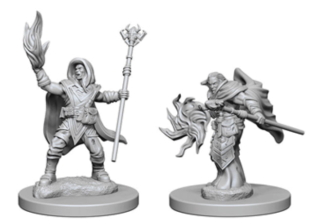 Dungeons & Dragons: Nolzur's Marvelous Unpainted Miniatures - W02 Elf Male Wizard