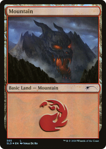 Mountain (Develish) (565) [Secret Lair Drop Promos]