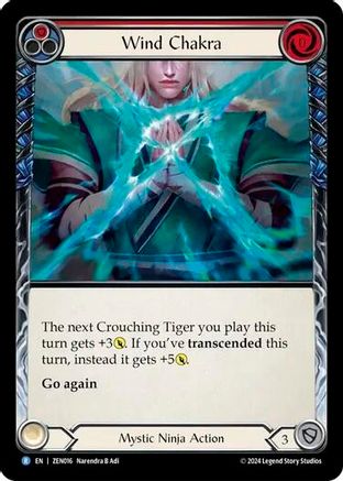 Wind Chakra [ZEN016] (Part the Mistveil Zen Blitz Deck)