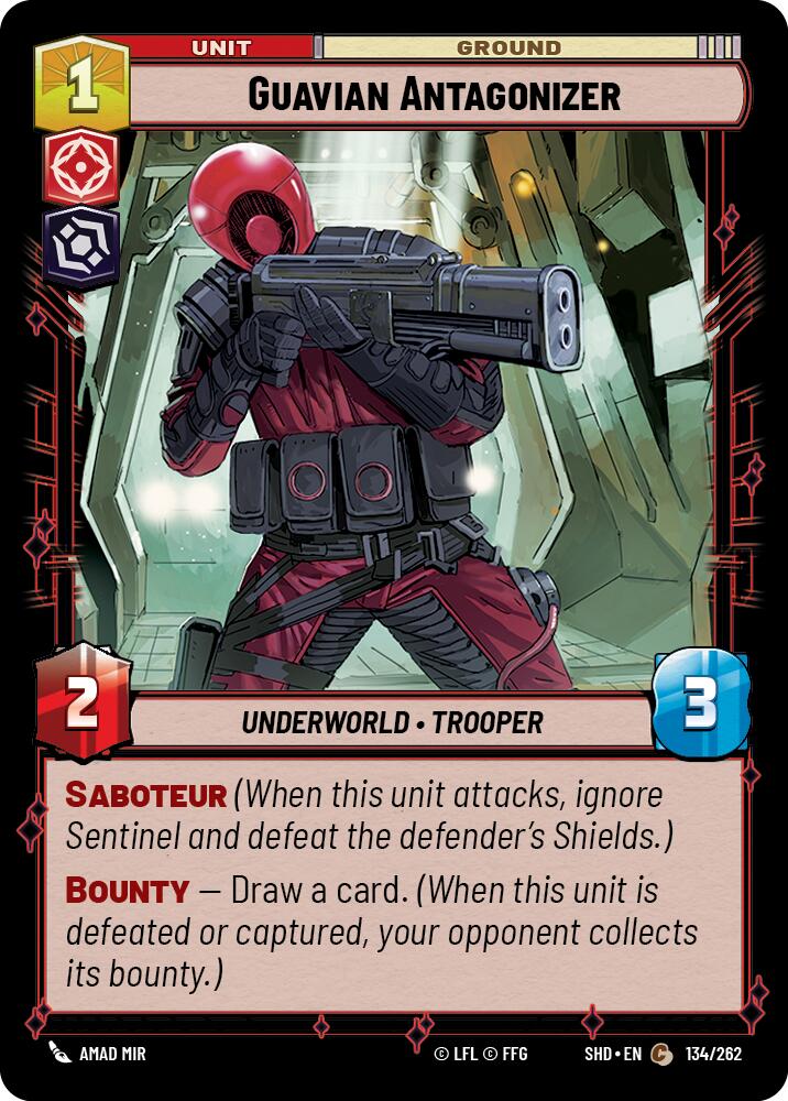 Guavian Antagonizer (134/262) [Shadows of the Galaxy]