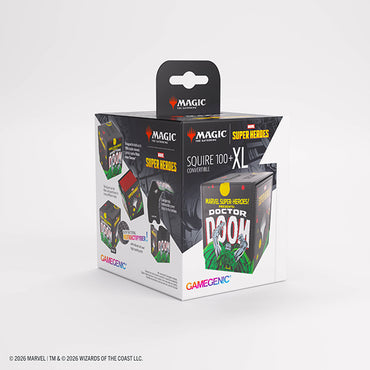 Deckbox: MTG Squire 100+ XL- Marvel Super Heroes- Doctor Doom