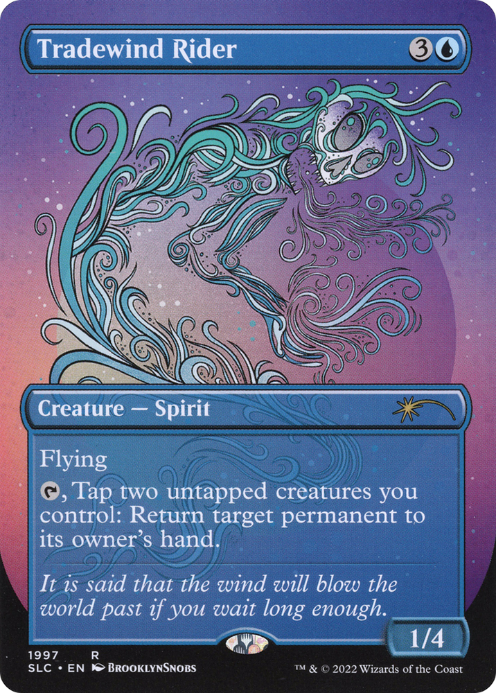 Tradewind Rider (Borderless) [Secret Lair Countdown Kit]