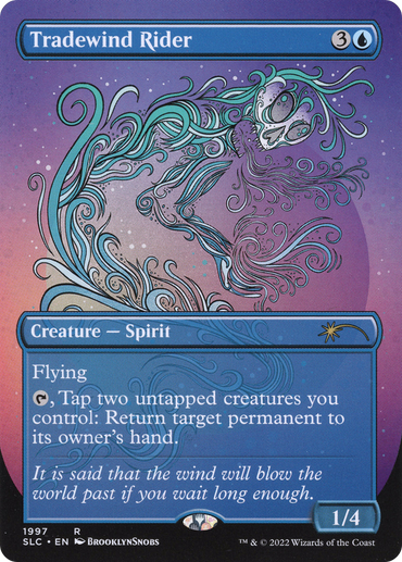 Tradewind Rider (Borderless) [Secret Lair Countdown Kit]