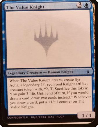 The Value Knight [Unknown Event]