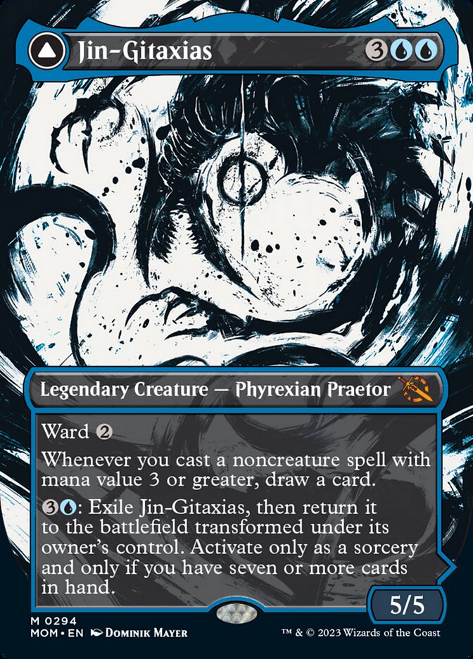 Jin-Gitaxias // The Great Synthesis (Showcase Planar Booster Fun) [Mar