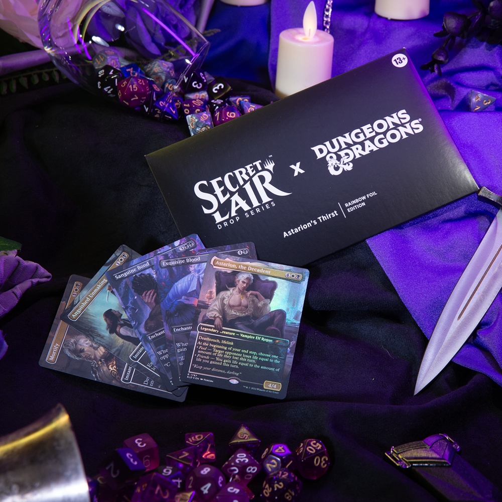 Secret Lair: Drop Series - Secret Lair x Dungeons & Dragons (Astarion's Thirst - Rainbow Foil Edition)