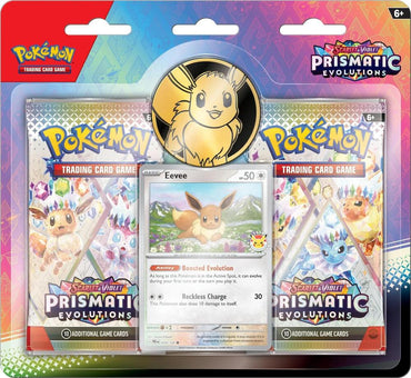 Scarlet & Violet: Prismatic Evolutions - 2 Pack Blister