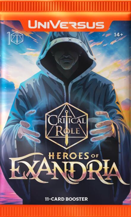 UniVersus CCG: Critical Role Heroes of Exandria- Booster Pack