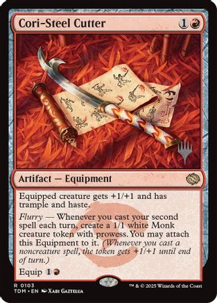 Cori-Steel Cutter [Tarkir: Dragonstorm Promos]