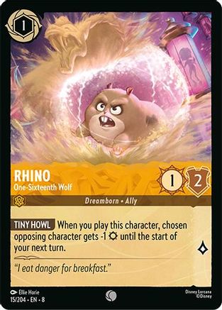 Rhino - One-Sixteenth Wolf (15/204) [Reign of Jafar]