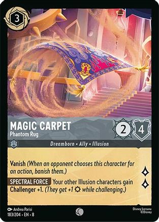 Magic Carpet - Phantom Rug (183/204) [Reign of Jafar]