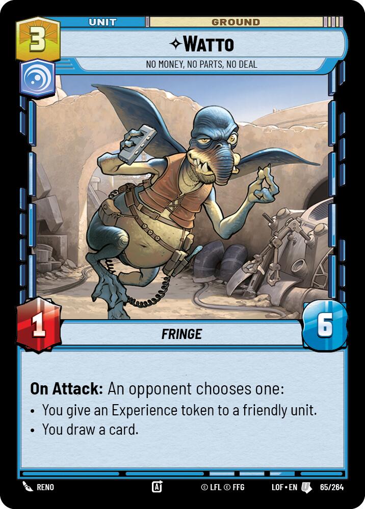 Watto - No Money, No Parts, No Deal (65/264) (65/264) [Legends of the Force]