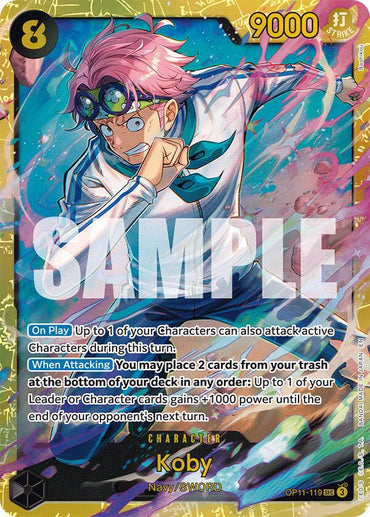 Koby (119) [A Fist of Divine Speed]
