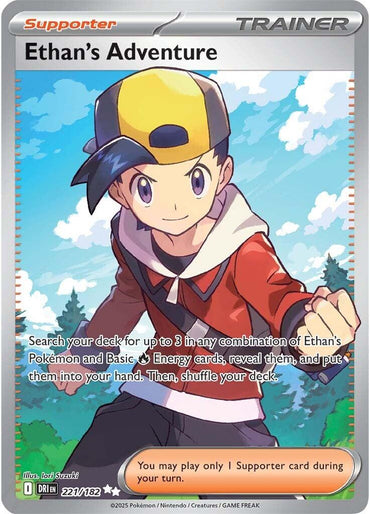 Ethan's Adventure (221/182) [Scarlet & Violet: Destined Rivals]