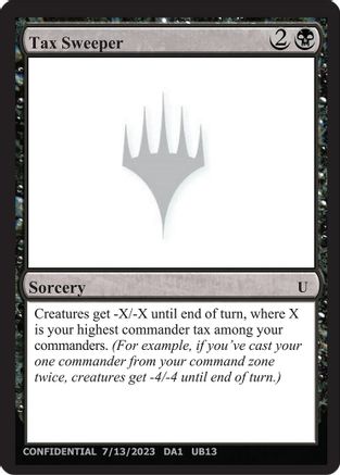 Tax Sweeper [Mystery Booster]