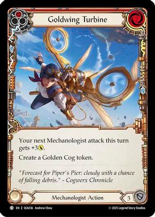 Goldwing Turbine (Red) [SEA036] (High Seas)