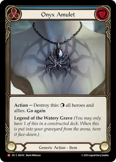 Onyx Amulet [SEA191] (High Seas)