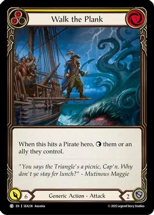 Walk the Plank (Yellow) [SEA236] (High Seas)