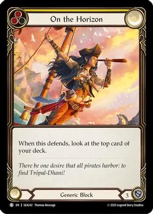 On the Horizon (Yellow) [SEA242] (High Seas)
