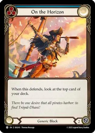 On the Horizon (Blue) [SEA243] (High Seas)