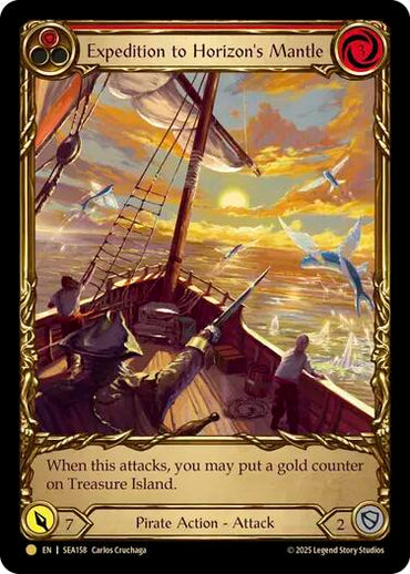 Expedition to Horizon's Mantle (Treasure) [SEA158] (High Seas)  Cold Foil