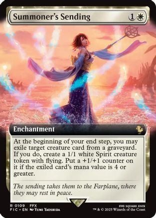 Summoner's Sending (Extended Art) [FINAL FANTASY Commander]