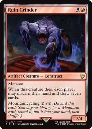 Ruin Grinder (Surge Foil) [FINAL FANTASY Commander]