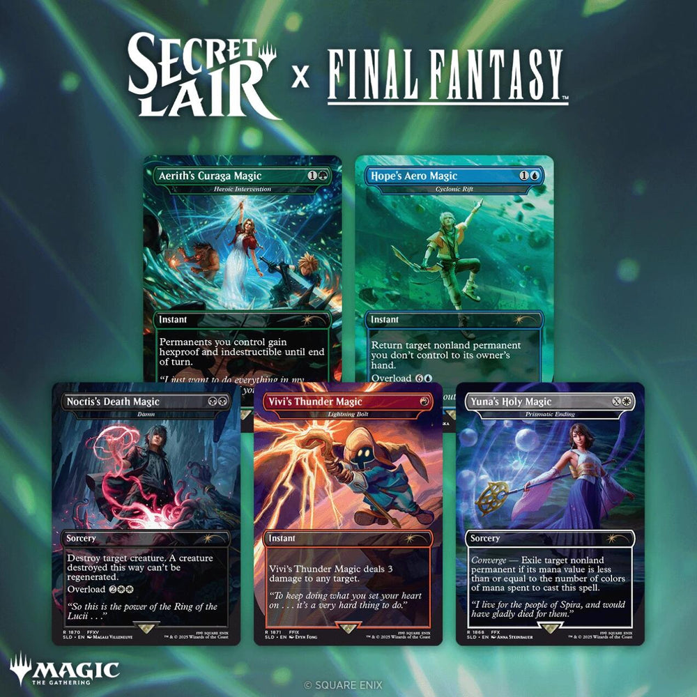 Secret Lair x FINAL FANTASY (Grimoire)
