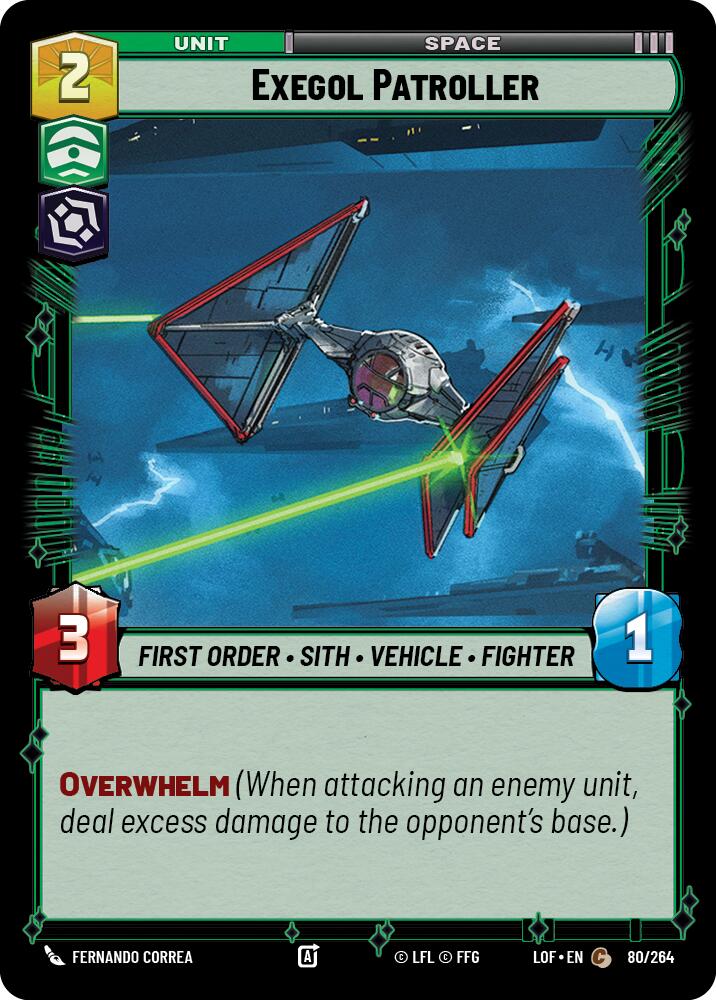 Exegol Patroller (80/264) (80/264) [Legends of the Force]