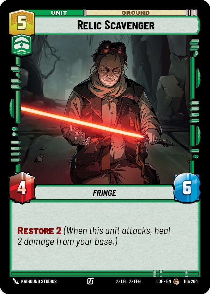 Relic Scavenger (116/264) (116/264) [Legends of the Force]