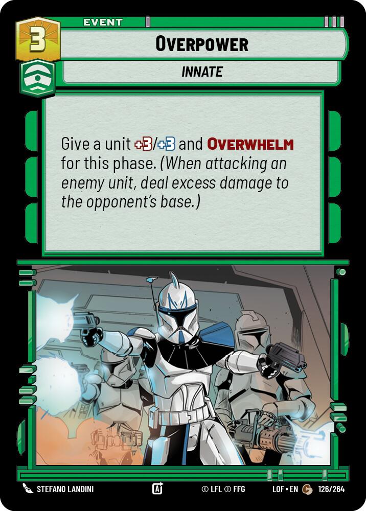 Overpower (126/264) (126/264) [Legends of the Force]