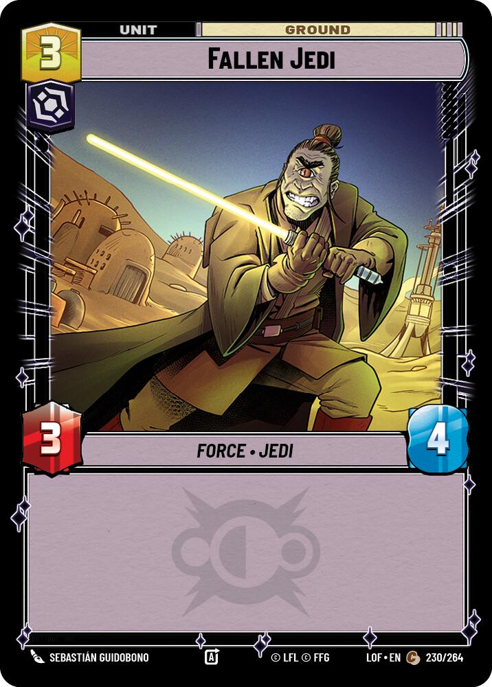 Fallen Jedi (230/264) (230/264) [Legends of the Force]