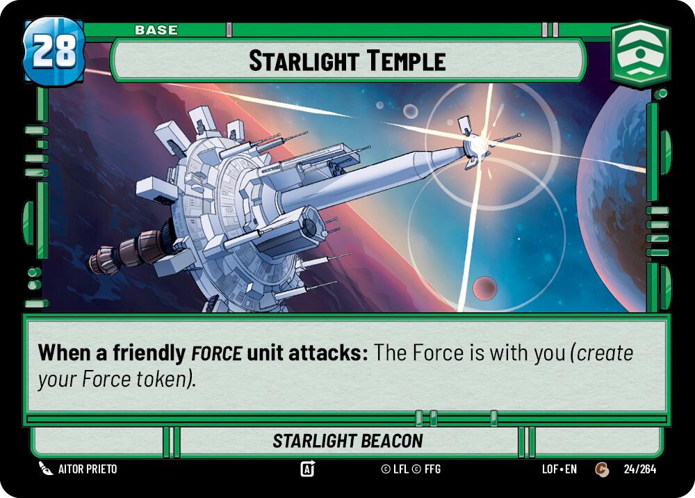 Starlight Temple // Shield (024/264 // T02/T03) (024/264 // T02/T03) [Legends of the Force]