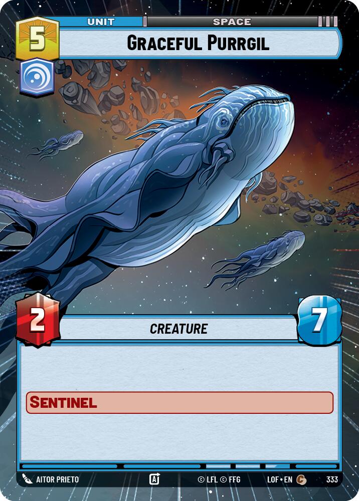 Graceful Purrgil (333) (Hyperspace) (333) [Legends of the Force]