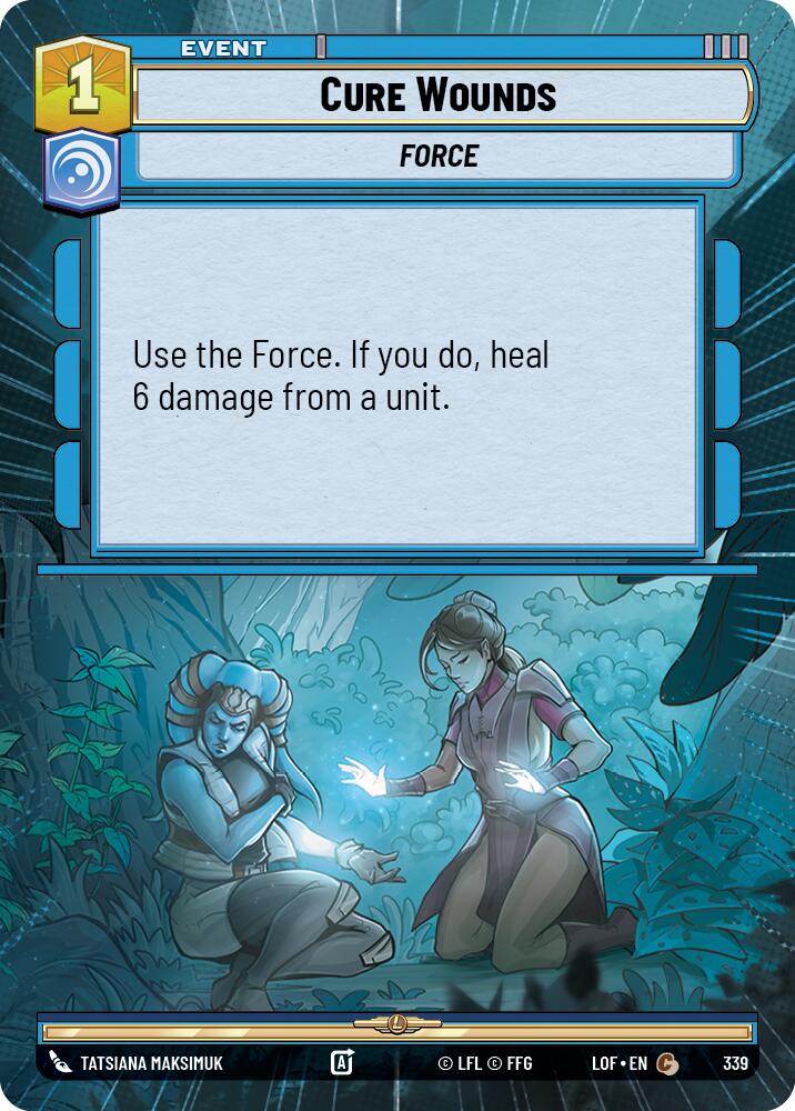 Cure Wounds (339) (Hyperspace) (339) [Legends of the Force]