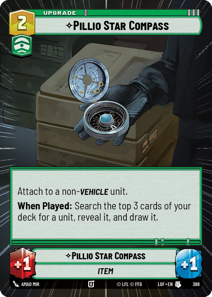 Pillio Star Compass (386) (Hyperspace) (386) [Legends of the Force]