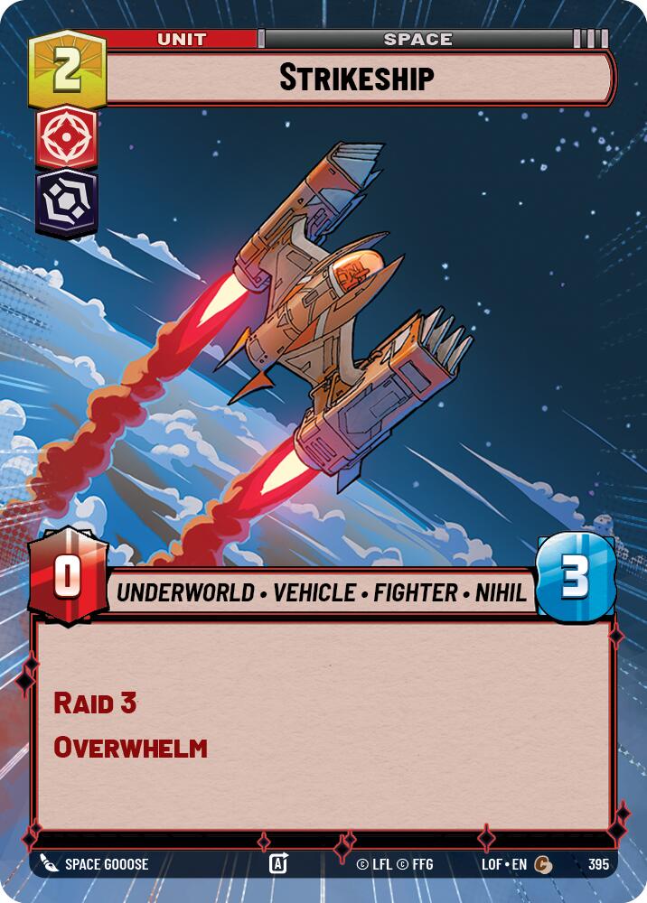 Strikeship (395) (Hyperspace) (395) [Legends of the Force]
