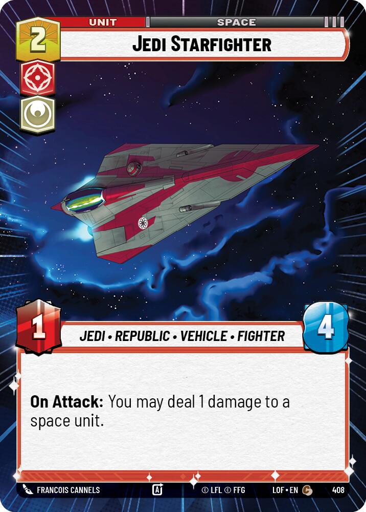 Jedi Starfighter (408) (Hyperspace) (408) [Legends of the Force]