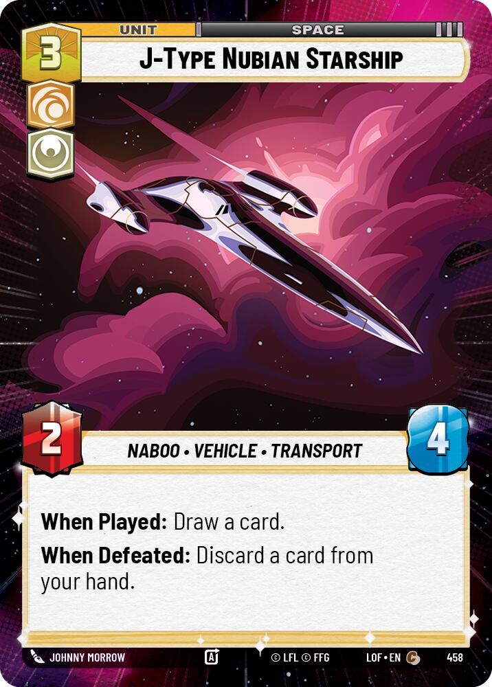 J-Type Nubian Starship (458) (Hyperspace) (458) [Legends of the Force]