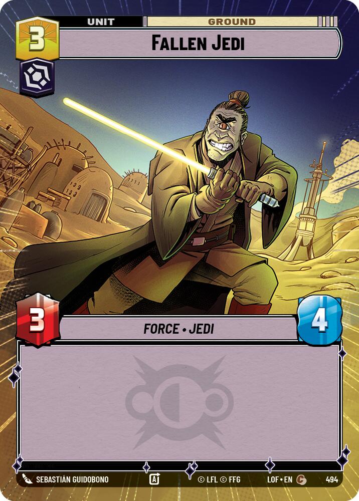 Fallen Jedi (494) (Hyperspace) (494) [Legends of the Force]