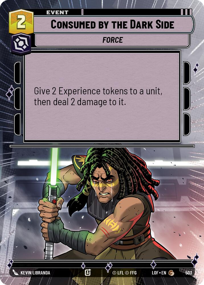 Consumed by the Dark Side (503) (Hyperspace) (503) [Legends of the Force]