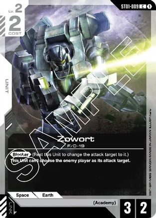 Zowort (ST01-009) - Starter Deck 01 Heroic Beginnings