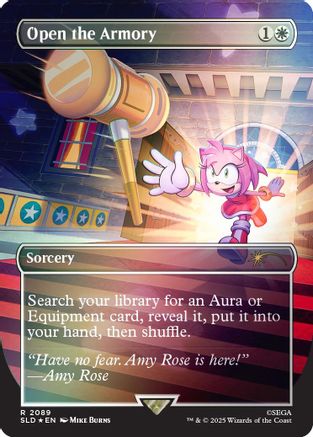 Open the Armory (2089) (Rainbow Foil) [Secret Lair Drop Series]