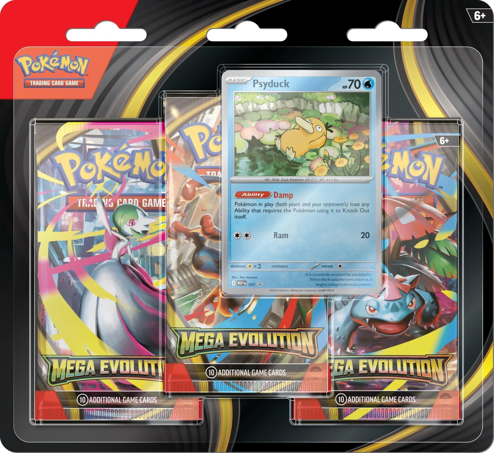 Mega Evolution - 3 Pack Blister