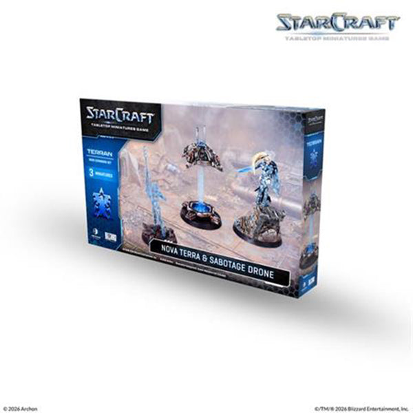 Starcraft TMG: Terran- Nova, Hero Expansion Set