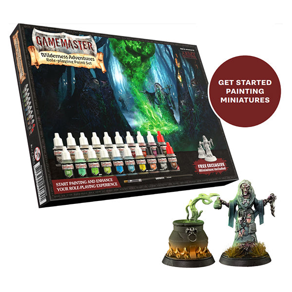 Gamemaster Paints: Wilderness Adventures Paint Set, 2023