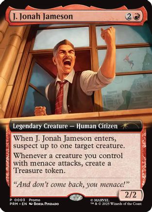 J. Jonah Jameson (Extended Art) [Marvel's Spider-Man Promos]