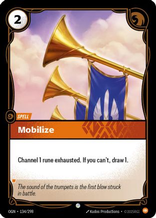 Mobilize (134/298) - Origins Foil