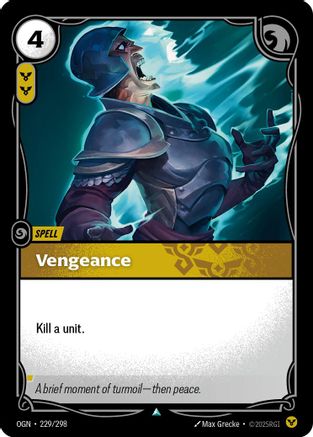 Vengeance (229/298) - Origins Foil